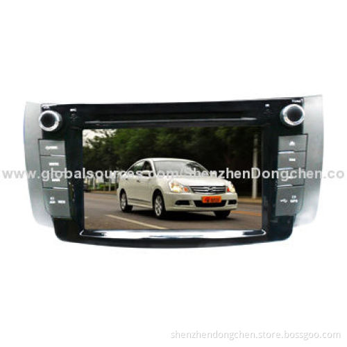 Car GPS Navigation for Nissan Sylphy, with ARM11 Win CE 6.0, Bluetooth, Automatic Rear Camera, iPod